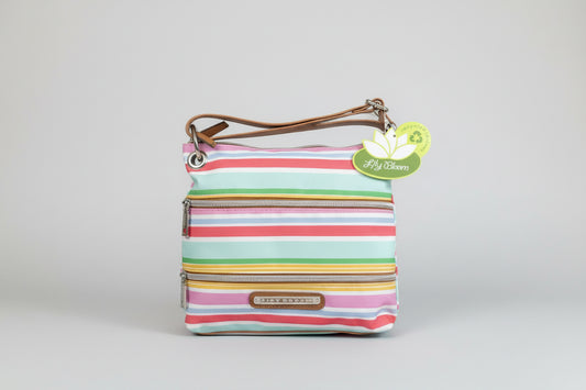 Sunshine Stripe Crossbody Bag