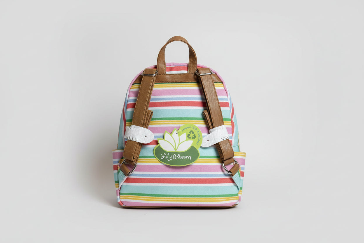 Sunshine Stripped Backpack