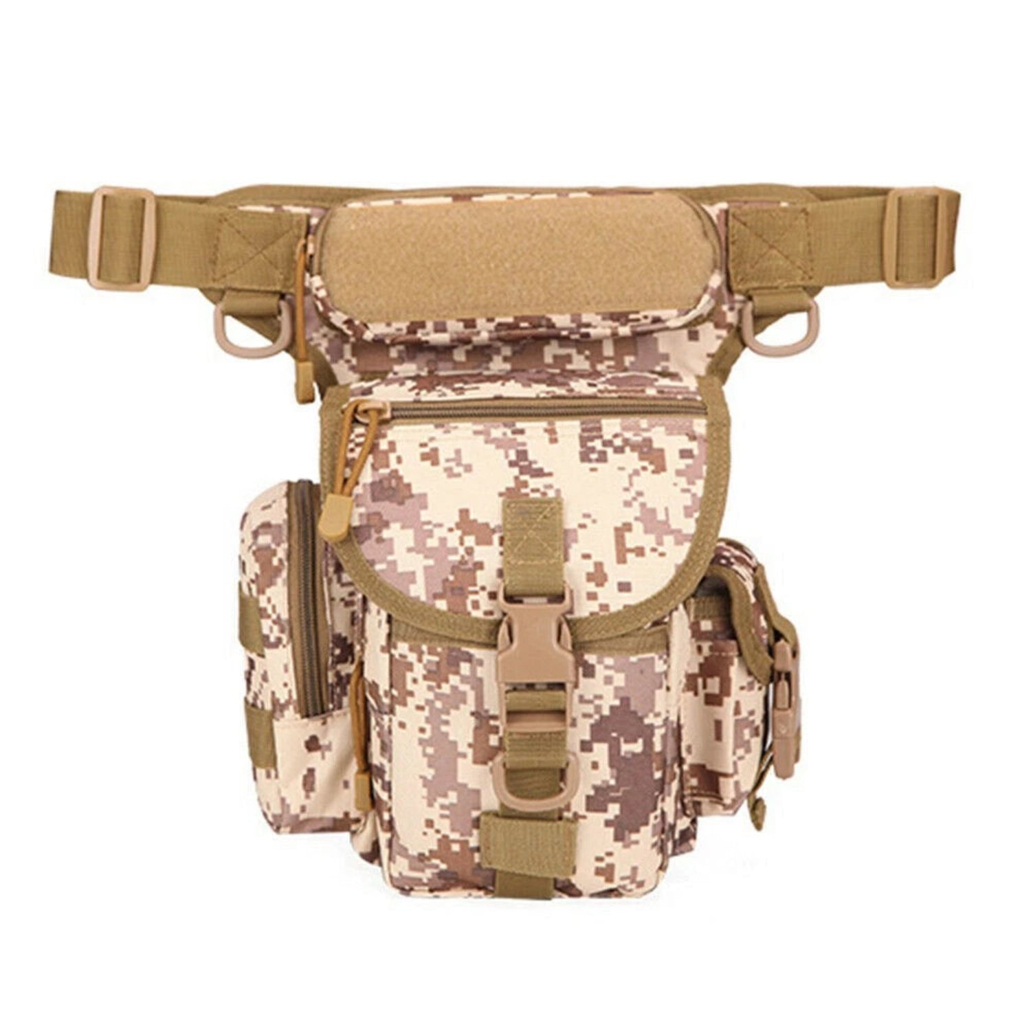 Tactical Military Drop Leg Bag Waist Belt Pouch Bag
