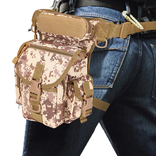 Tactical Military Drop Leg Bag Waist Belt Pouch Bag
