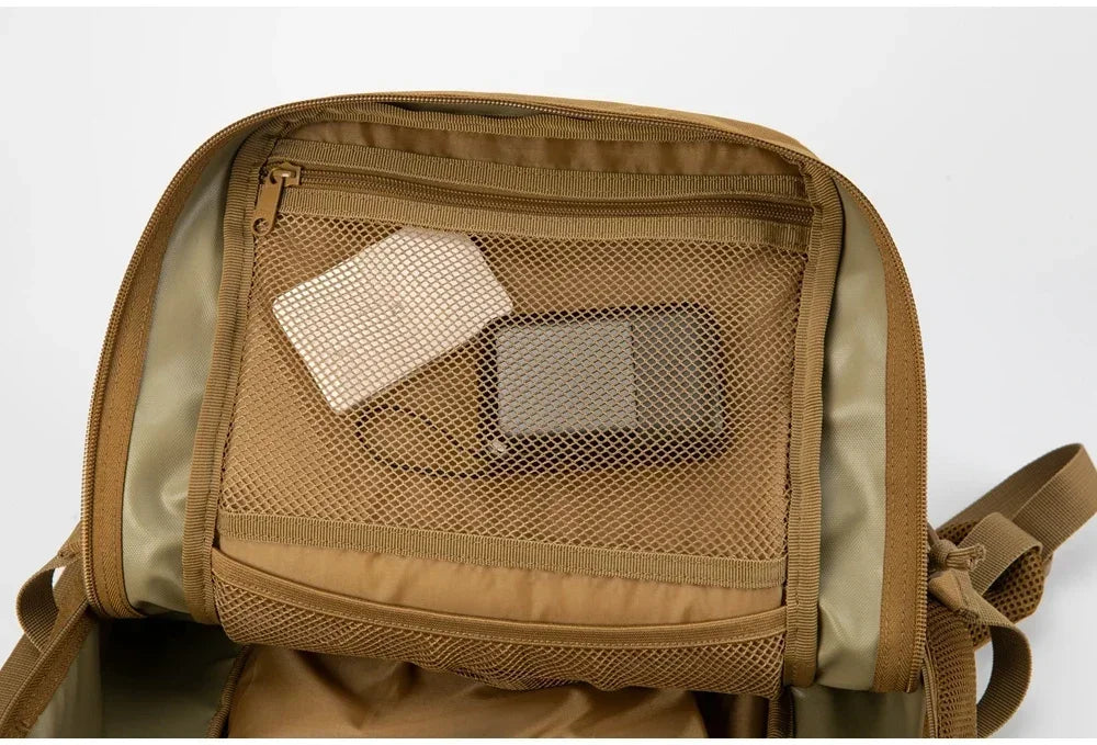 Tactical Outdoor Activities Backpack with Water Bottle Holder