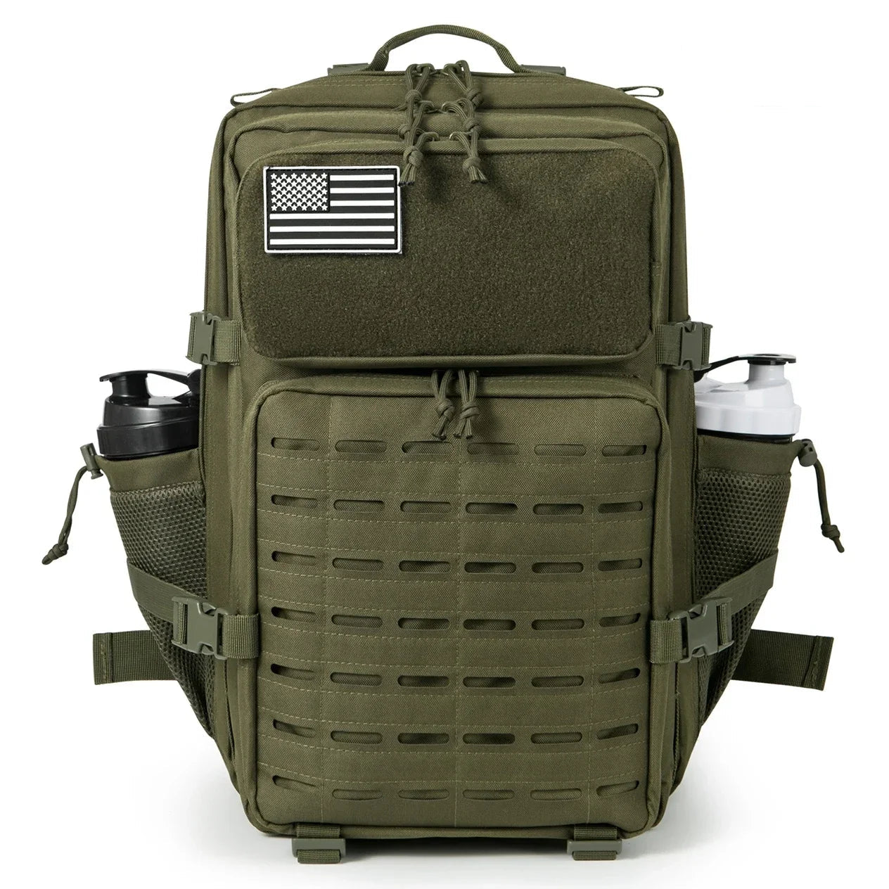 Tactical Outdoor Activities Backpack with Water Bottle Holder
