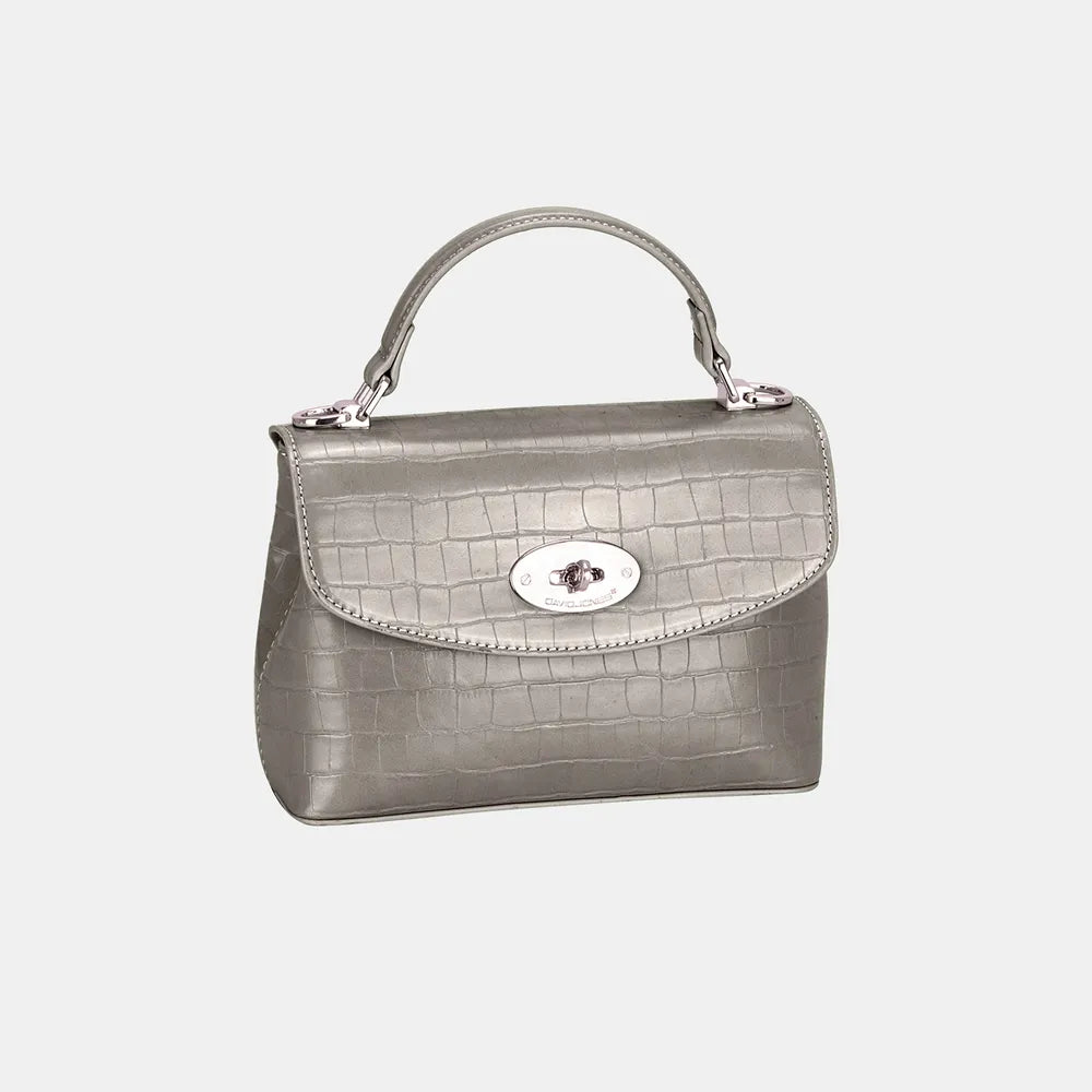 Texture Vegan Leather Handbag | Lily Bloom