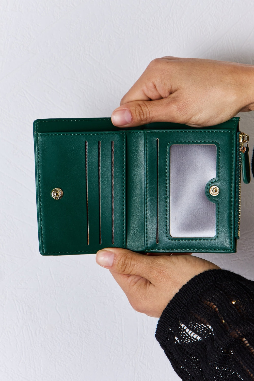 Texture Vegan Leather Mini Wallet | Lily Bloom