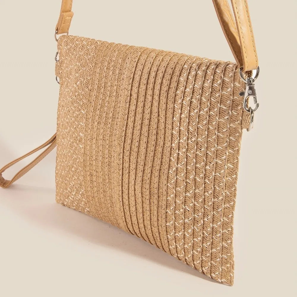 Tight Woven Envelope Clutch Bag | Lily Bloom