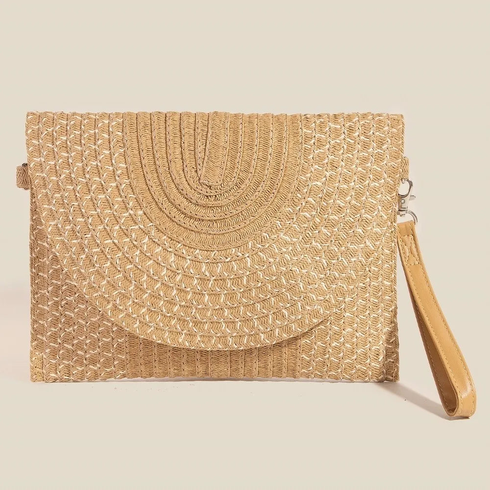 Tight Woven Envelope Clutch Bag | Lily Bloom