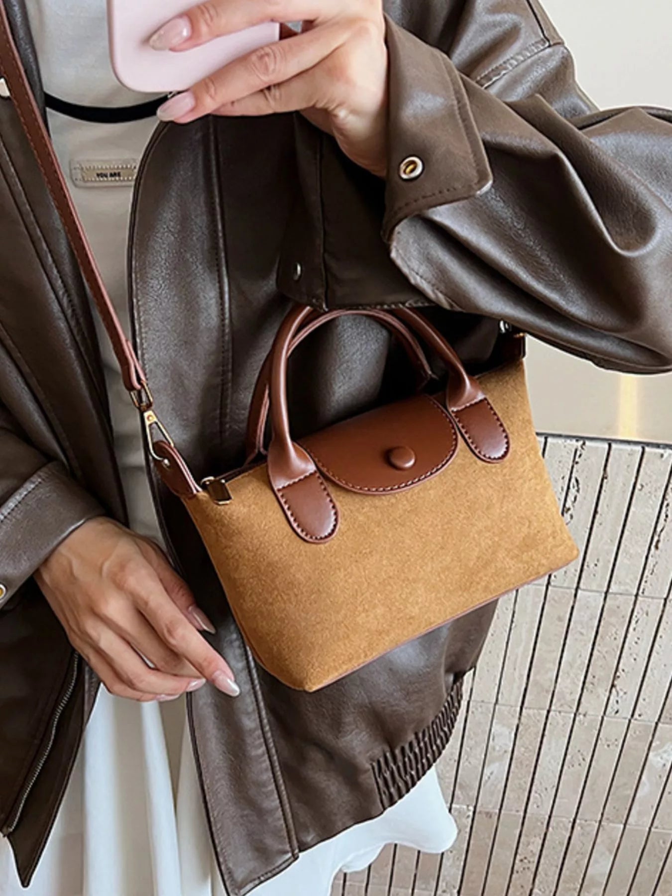 Top Handle Crossbody Bag | Lily Bloom