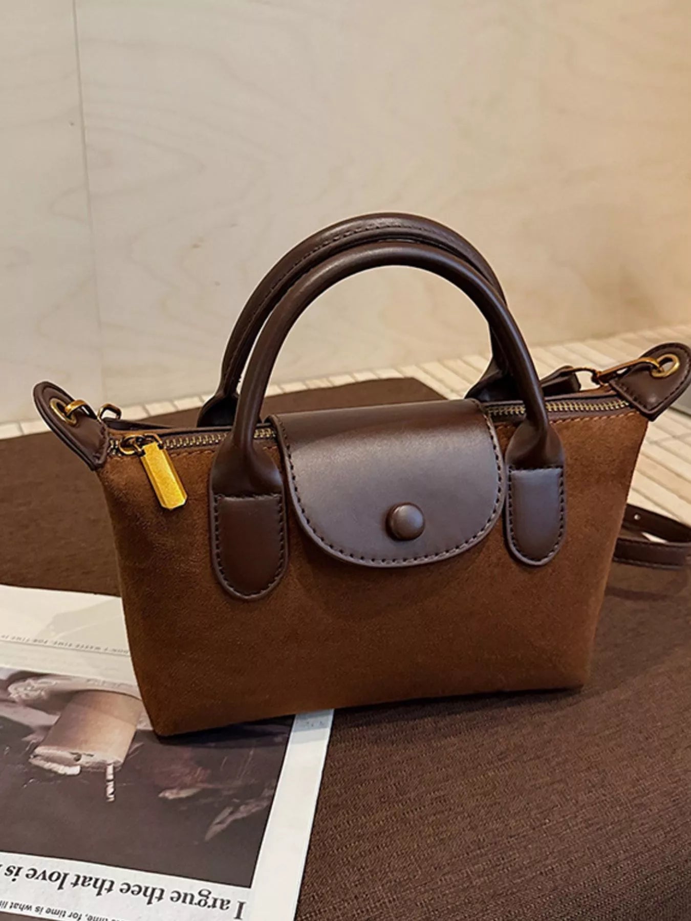 Top Handle Crossbody Bag | Lily Bloom