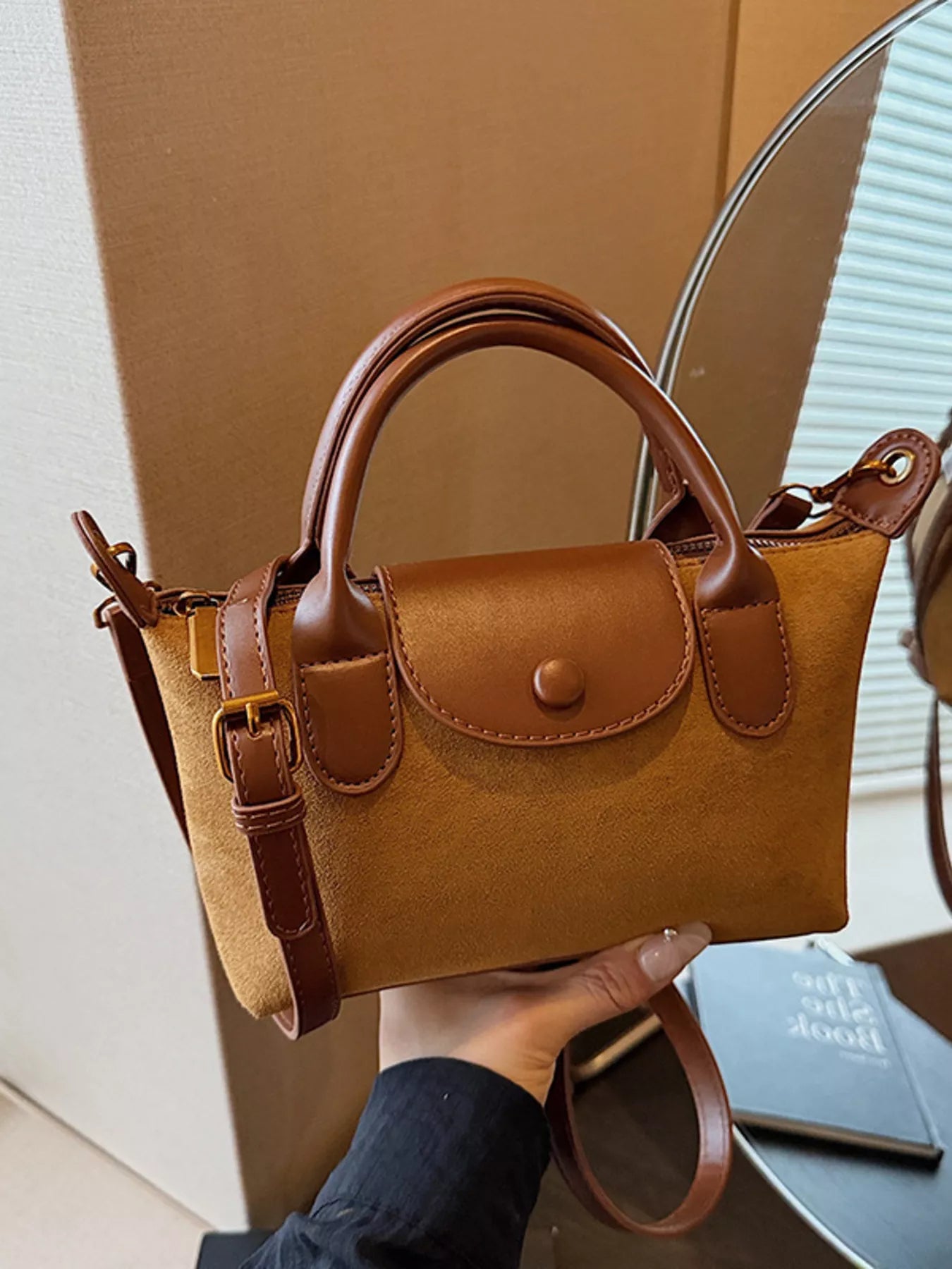 Top Handle Crossbody Bag | Lily Bloom