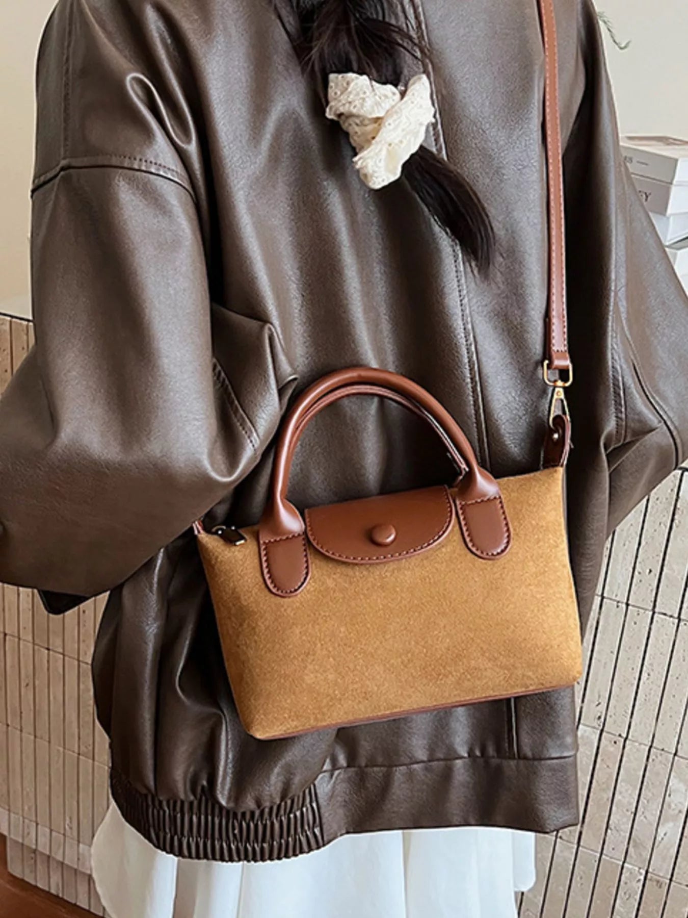 Top Handle Crossbody Bag | Lily Bloom