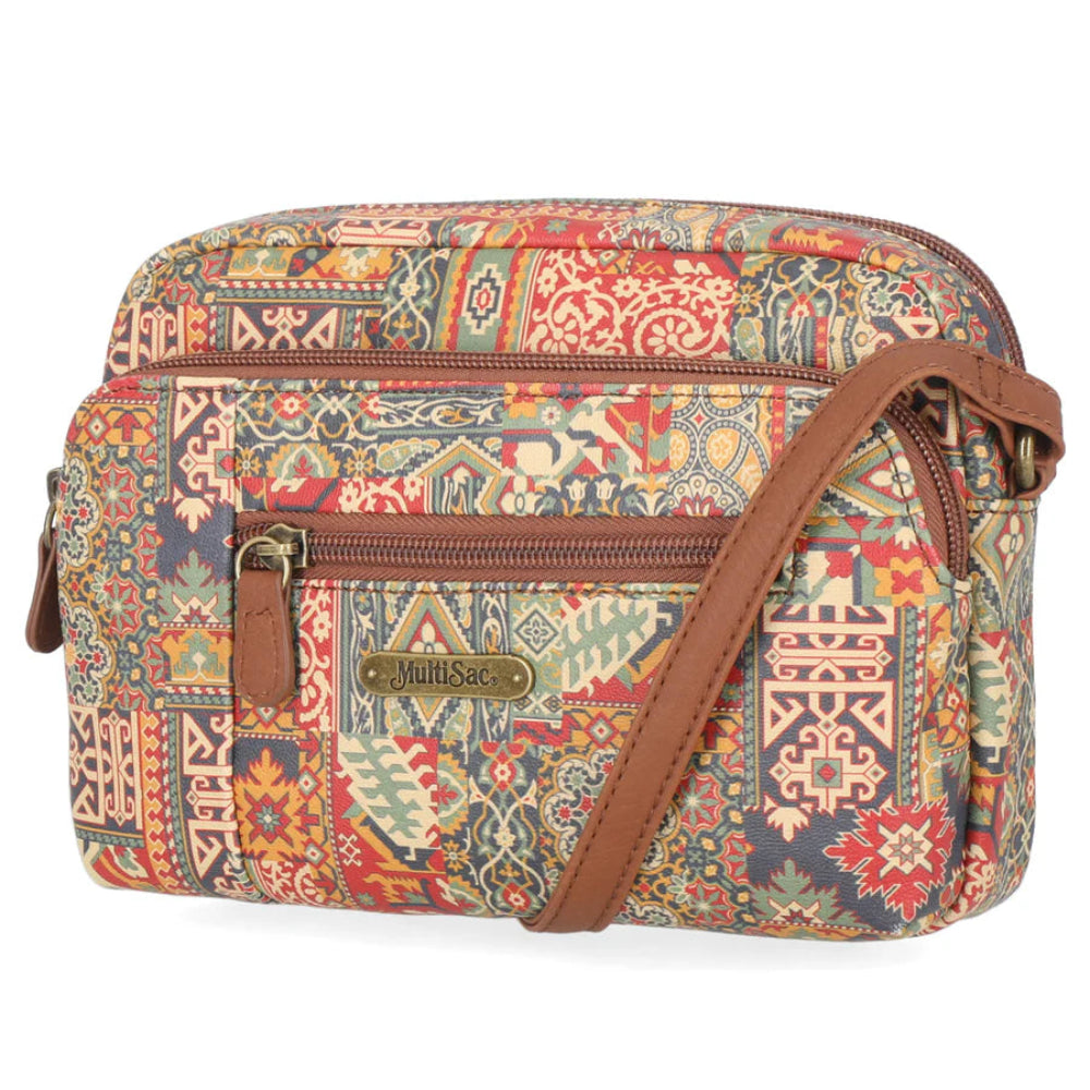 Top zip closure Crossbody Bag | Lily Bloom
