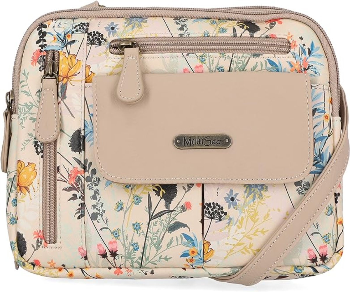 Triple Compartment Crossbody Bag - Lily Bloom Store