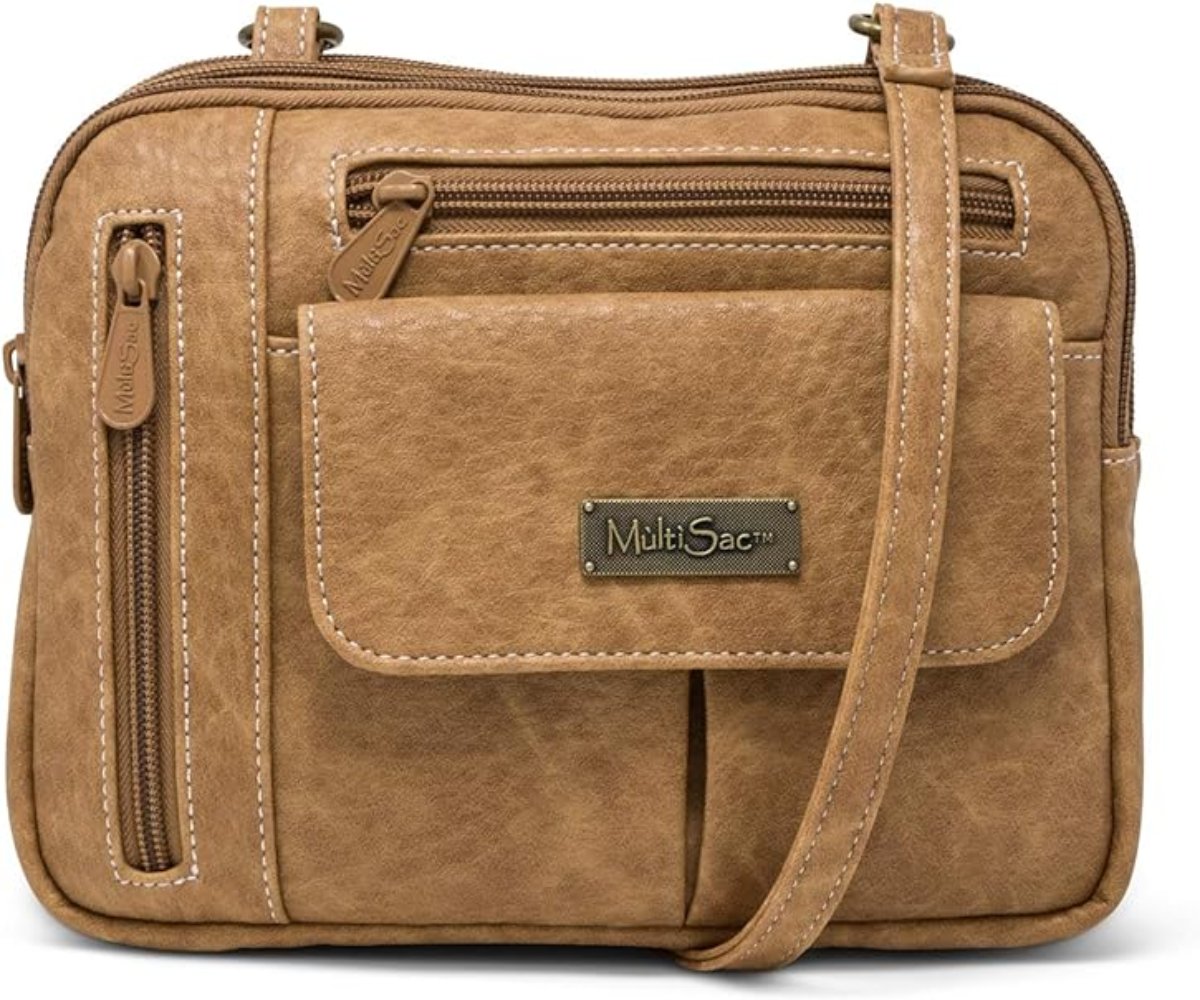 Triple Compartment Crossbody Bag - Lily Bloom Store
