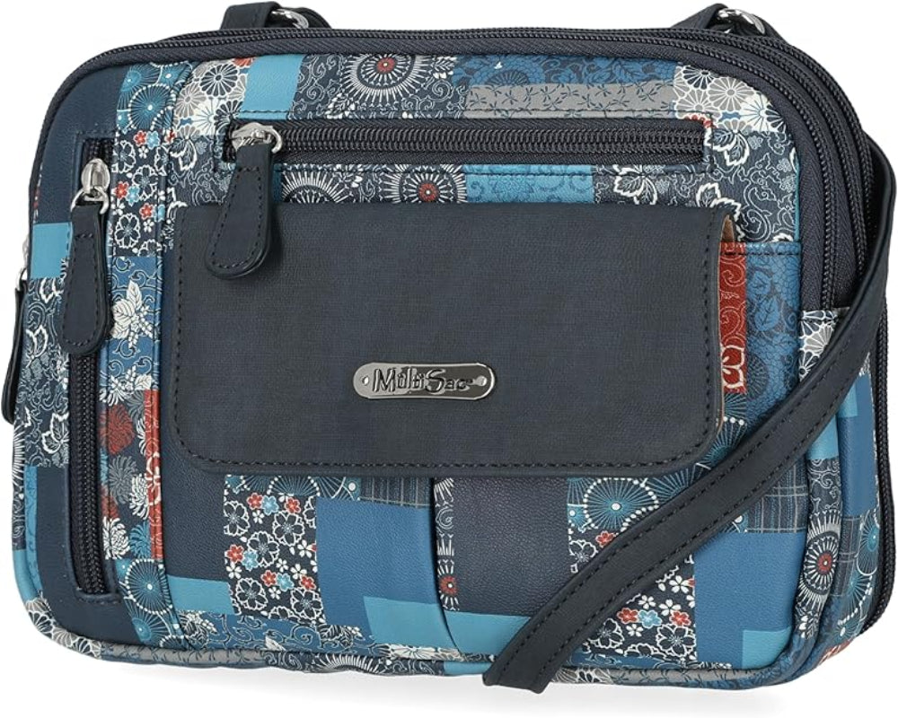 Triple Compartment Crossbody Bag | Lily Bloom