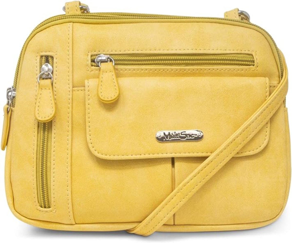 Triple Compartment Crossbody Bag - Lily Bloom Store