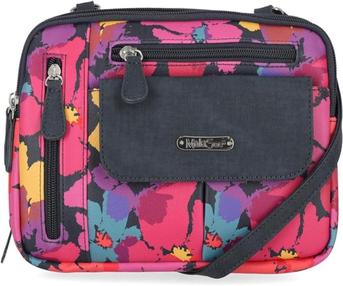 Triple Compartment Crossbody Bag - Lily Bloom Store