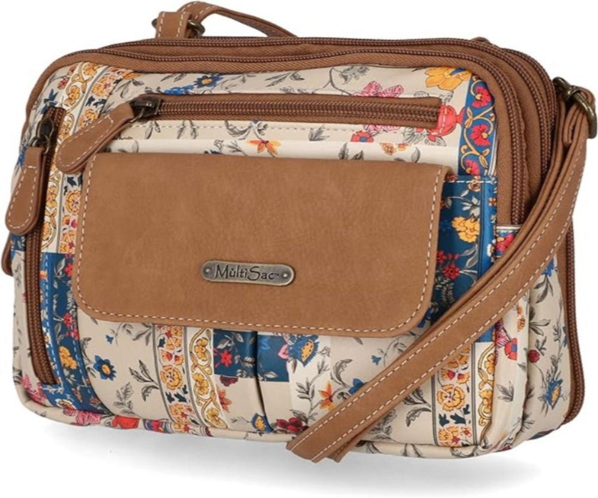 Triple Compartment Crossbody Bag - Lily Bloom Store