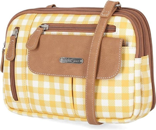 Triple Compartment Crossbody Bag - Lily Bloom Store