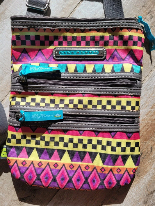 Tropical Floral Crossbody Bag