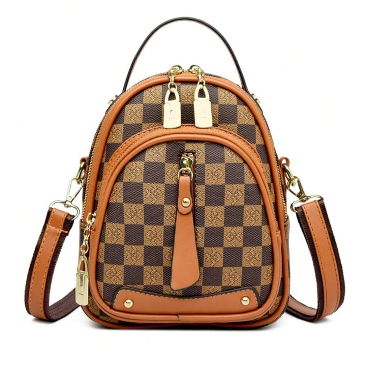 Leather Unique Luxurious Thick Backpack - Lily Bloom Store