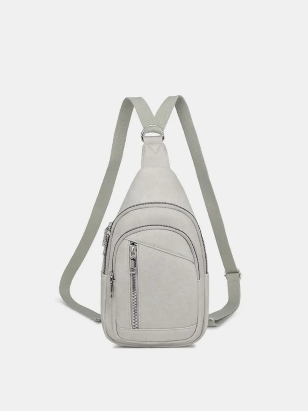 Vegan Leather Crossbody Bag with Two Detachable Strap | Lily Bloom