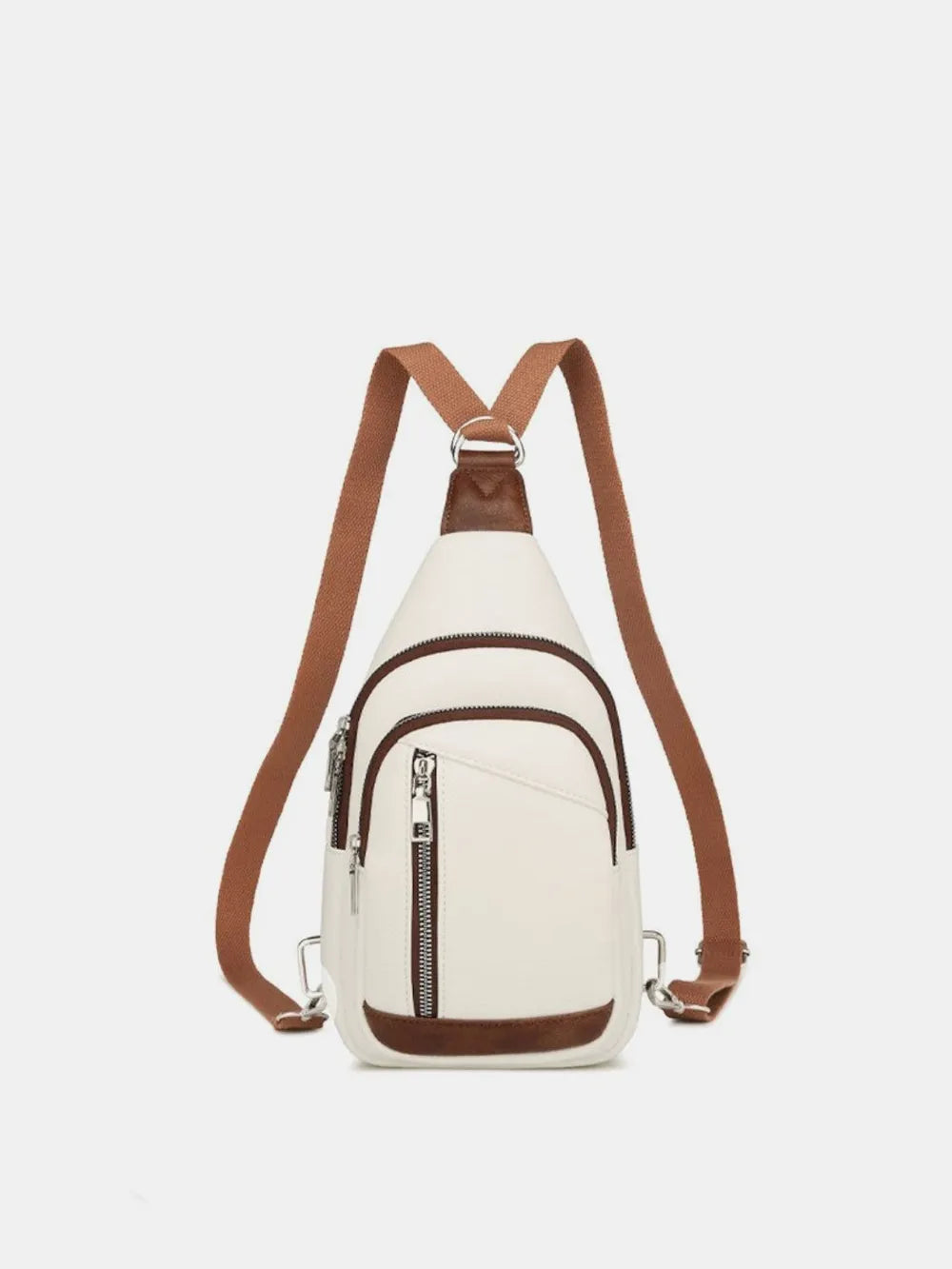 Vegan Leather Crossbody Bag with Two Detachable Strap | Lily Bloom