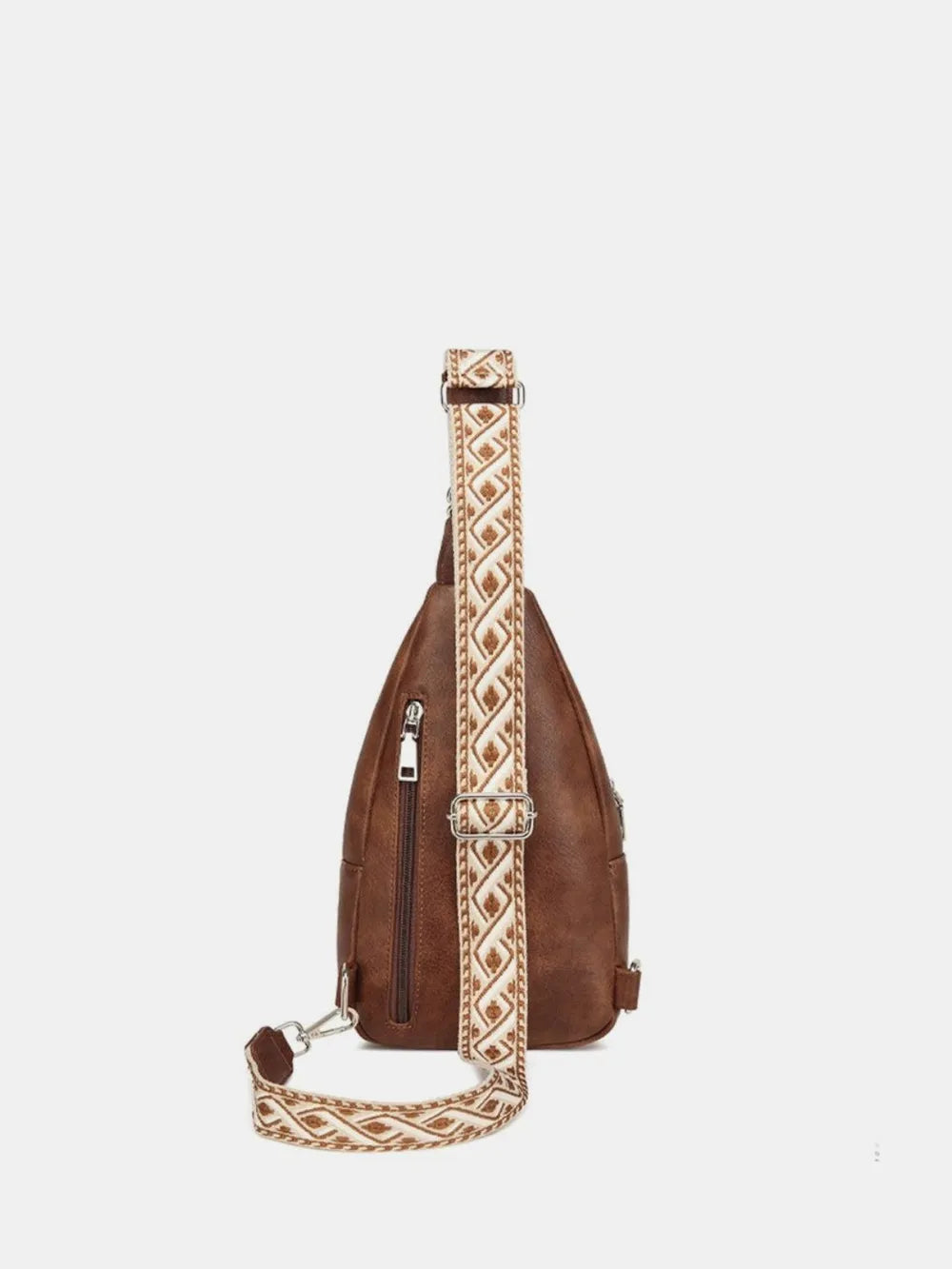 Vegan Leather Crossbody Bag with Two Detachable Strap | Lily Bloom