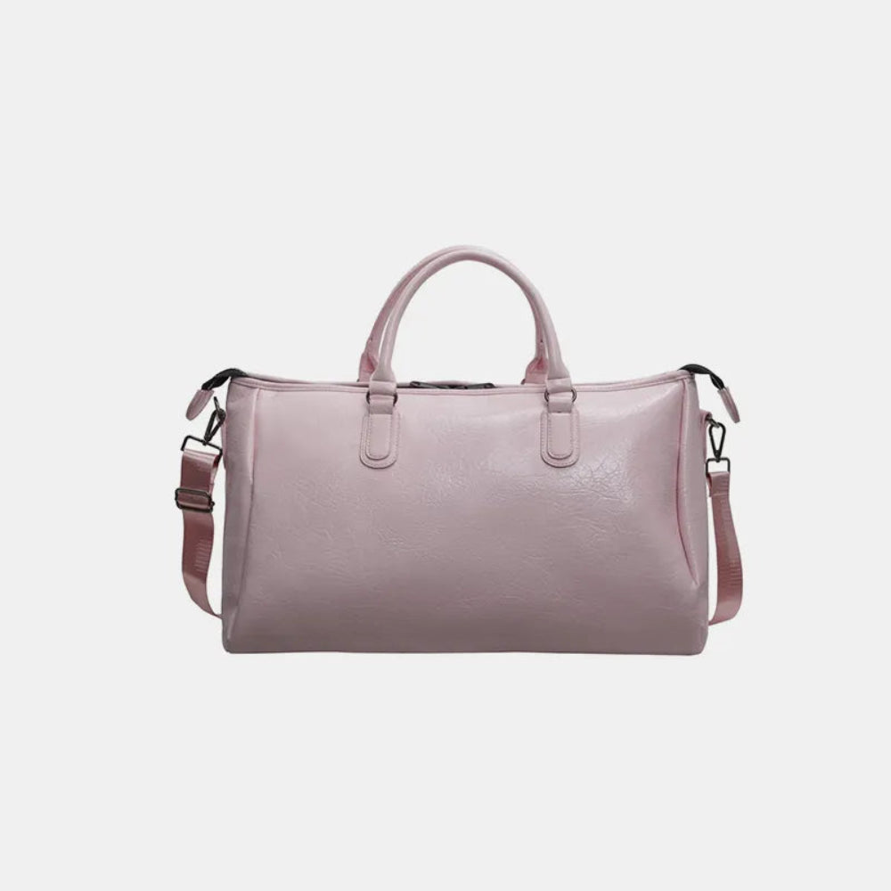 Vegan Leather Oversize Travel Bag | Lily Bloom