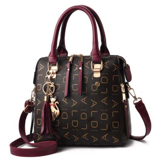 Vegan Leather Tassel Top-handle Bag Luxury Shoulder Bag