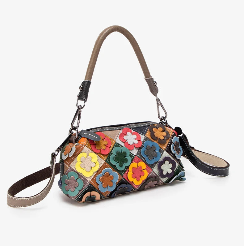 Vibrant Color Block Crossbody Bag | Lily Bloom