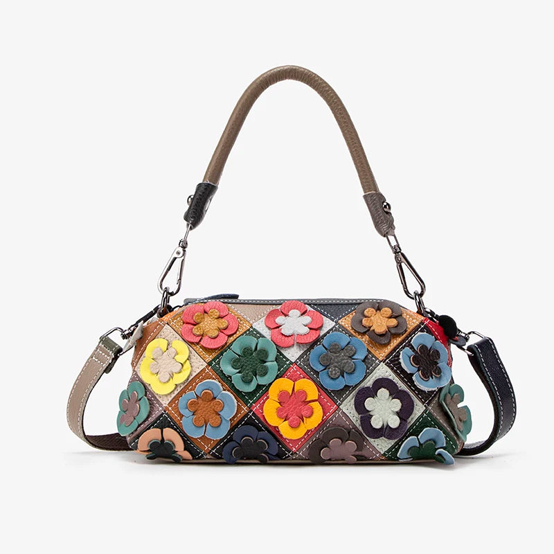 Vibrant Color Block Crossbody Bag | Lily Bloom