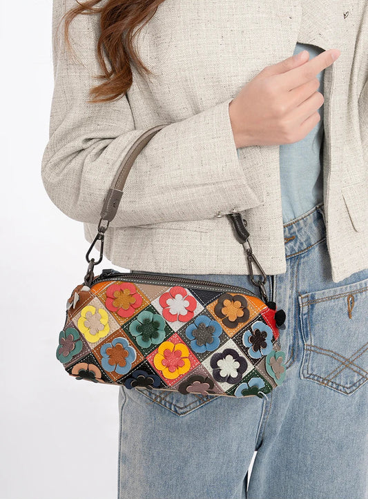 Vibrant Color Block Crossbody Bag | Lily Bloom