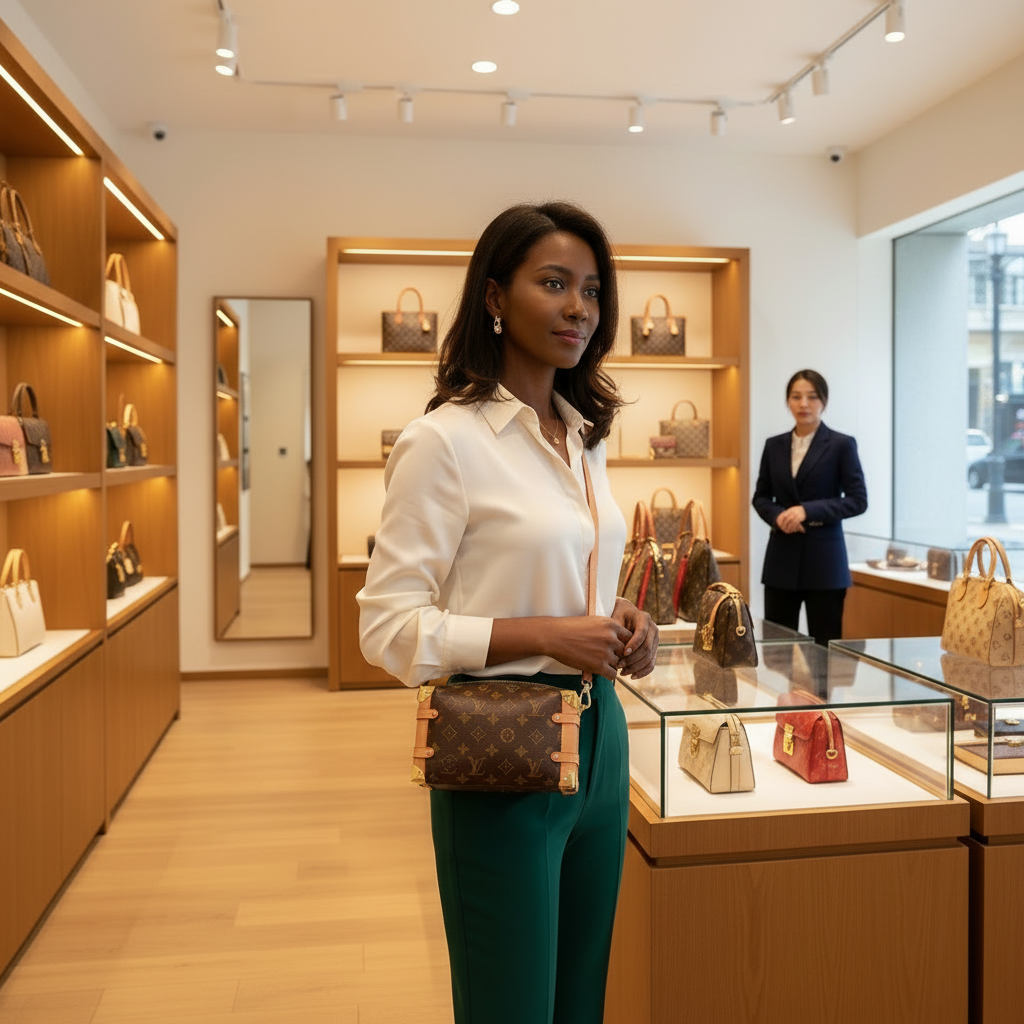 Vintage Designer Bucket Bag | Lily Bloom