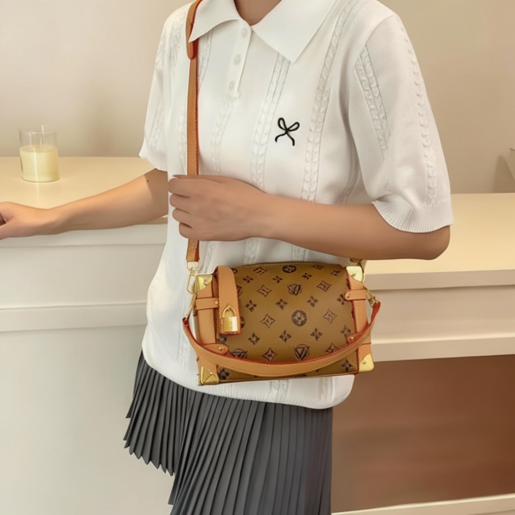 Vintage Designer Bucket Bag | Lily Bloom