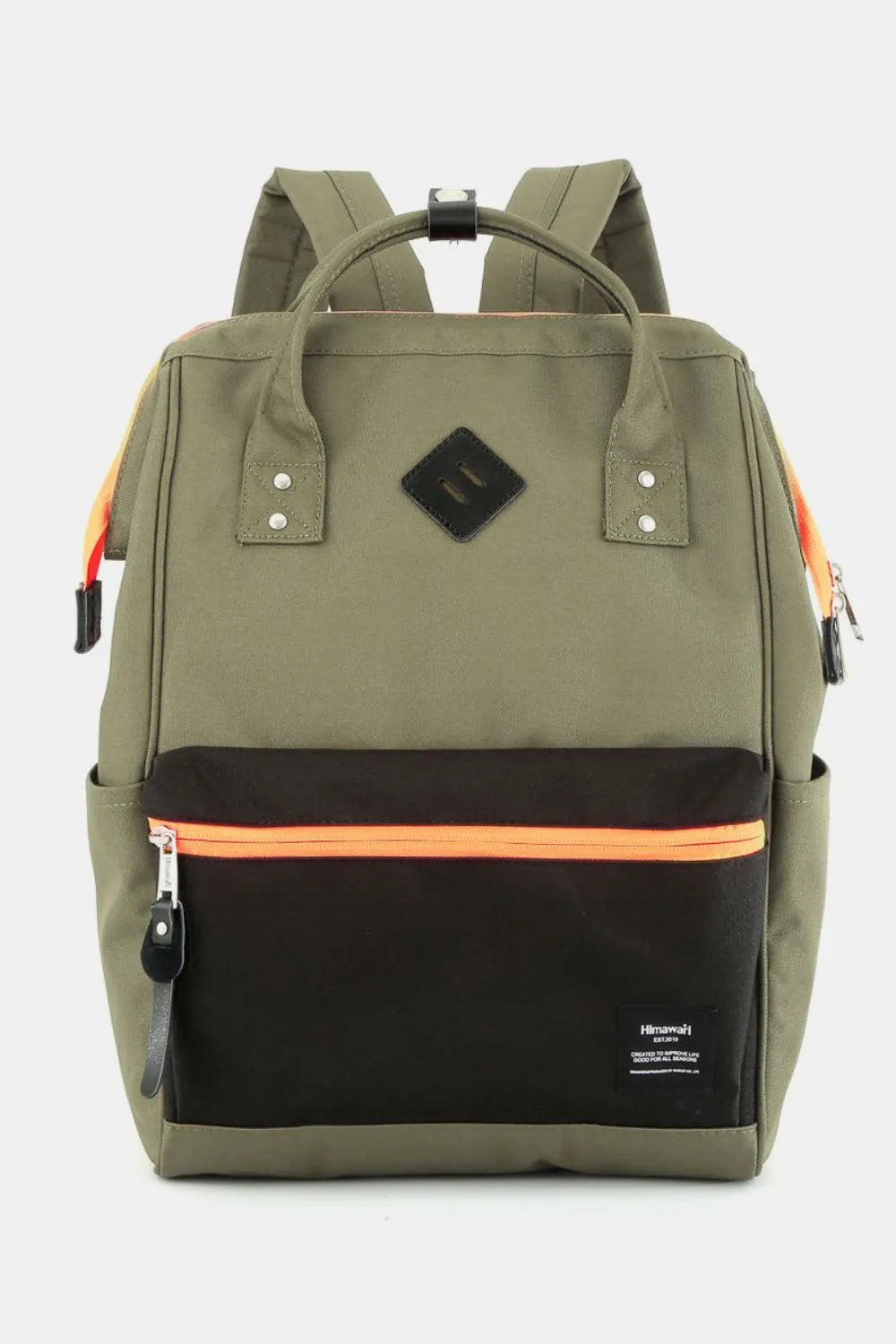 Contrast Waterproof Backpack Bag with Reinforced Edges | Lily Bloom