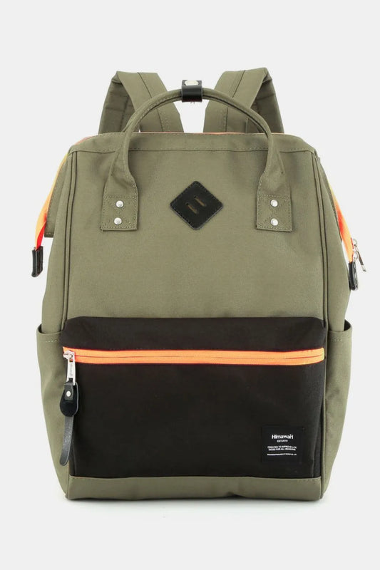 Contrast Waterproof Backpack Bag with Reinforced Edges | Lily Bloom