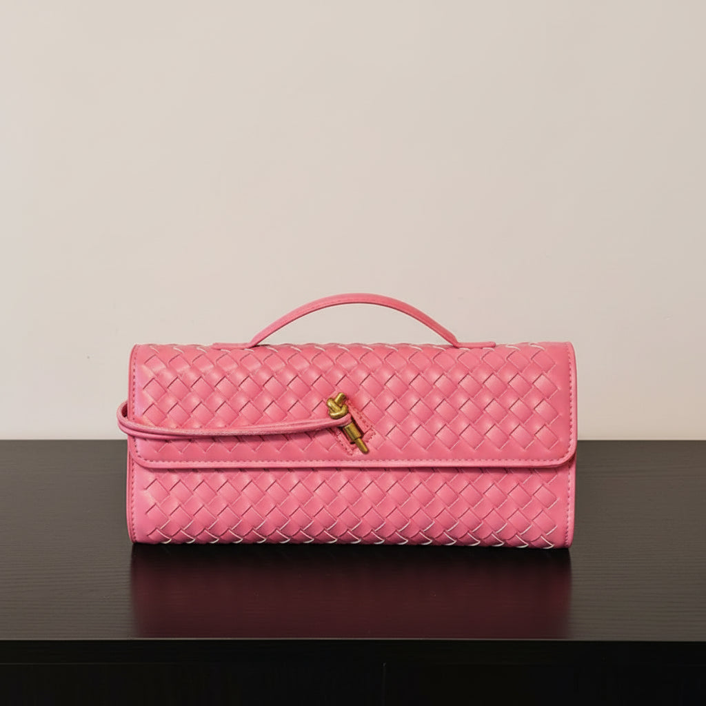 Woven Leather Crossbody Bag | Lily Bloom