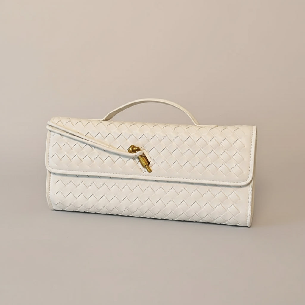 Woven Leather Crossbody Bag | Lily Bloom