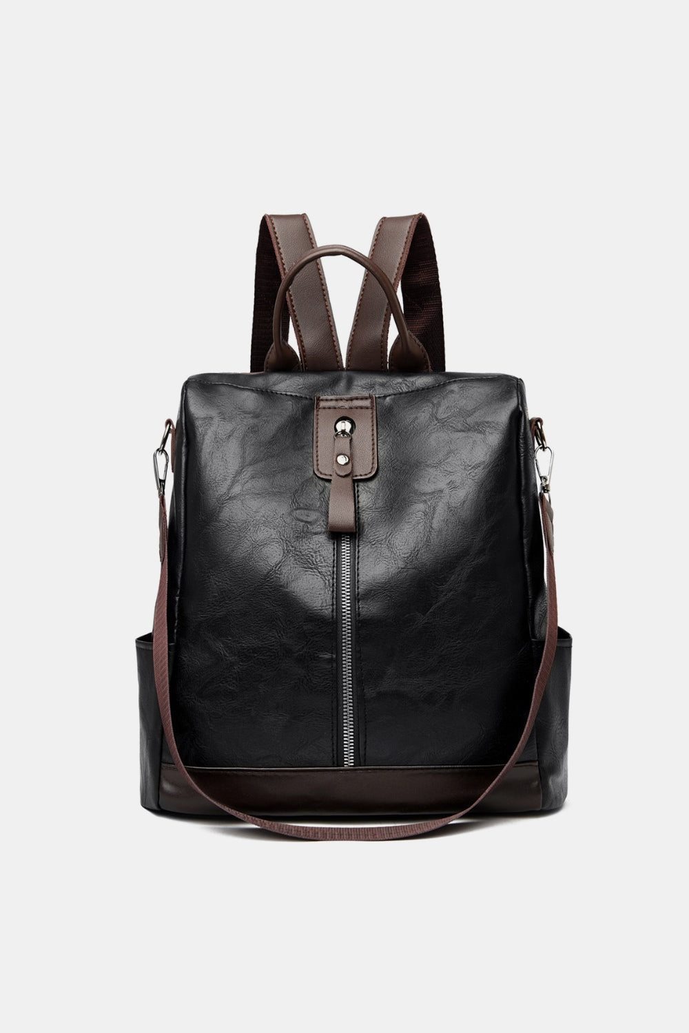 Vegan Leather Large Backpack Bag