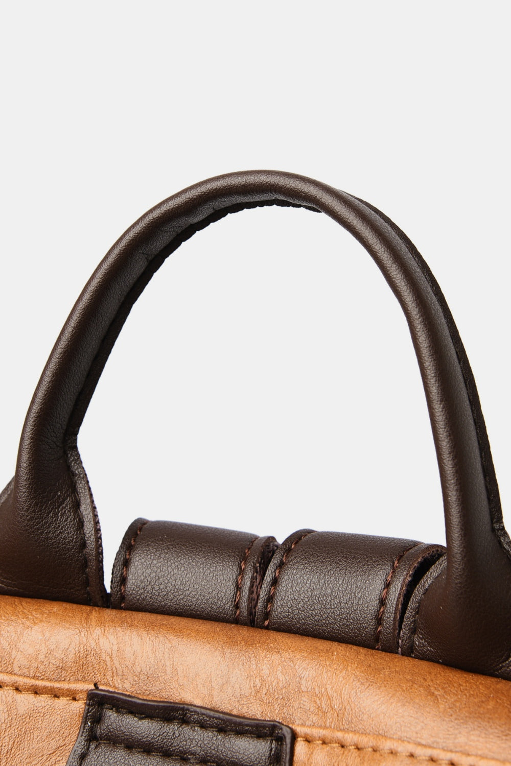 Vegan Leather Large Backpack Bag