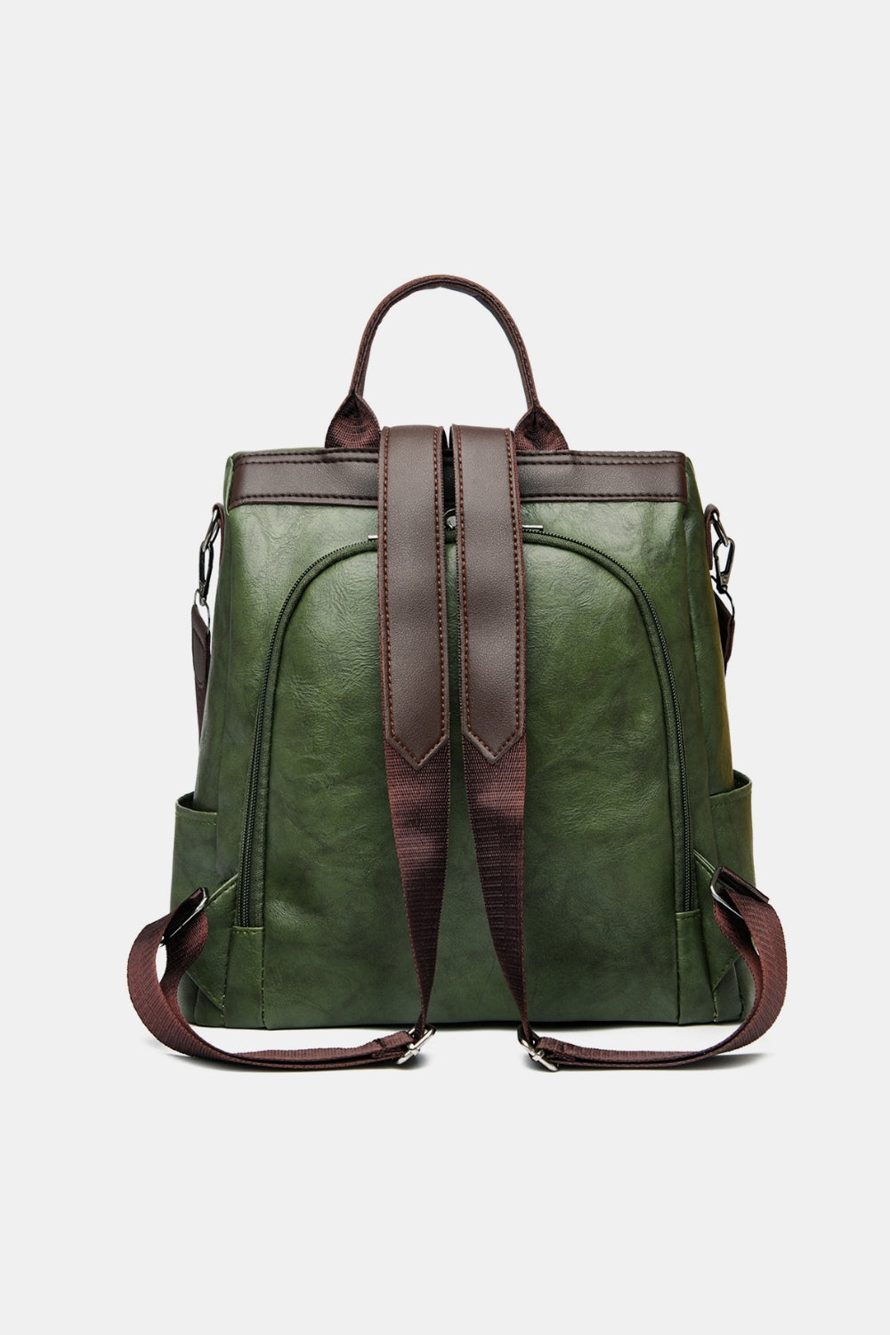 Vegan Leather Large Backpack Bag
