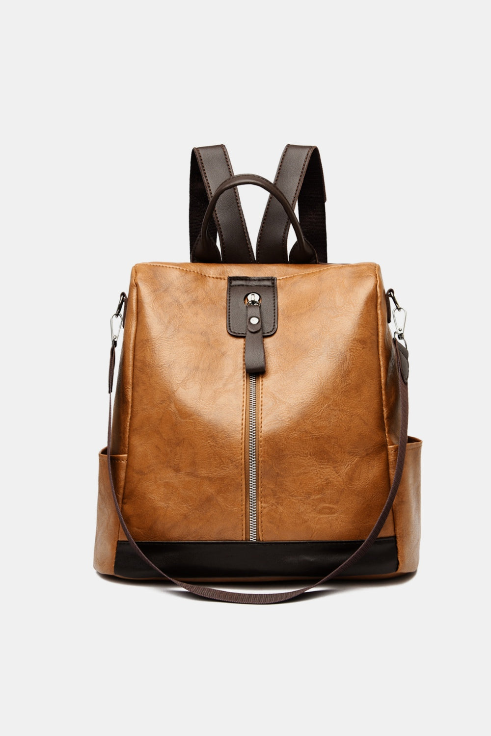 Vegan Leather Large Backpack Bag