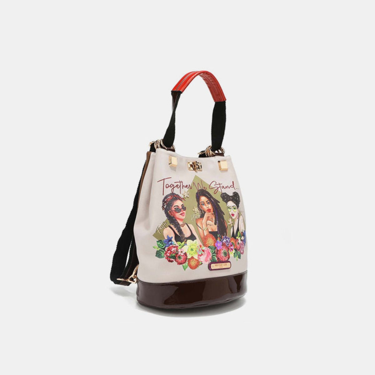 Multifunctional Bucket Bag Backpack - Lily Bloom Store