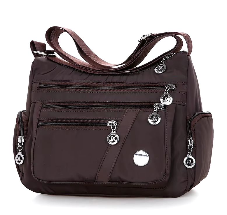 Women Shoulder Lightweight Crossbody Multiple Pockets Messenger Bag - Lily Bloom Store