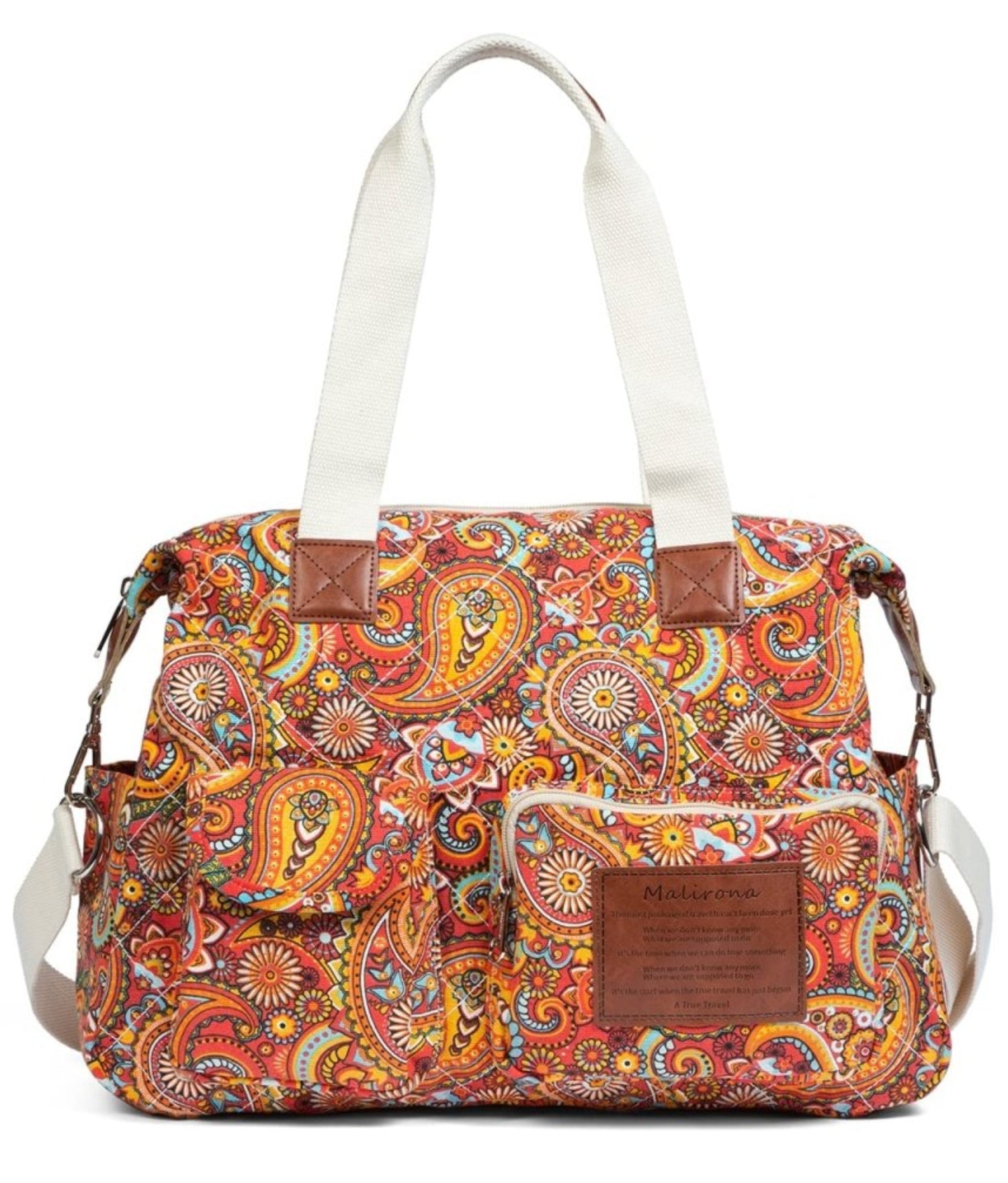 Canvas Shoulder Handbag Top Handle Satchel Crossbody Purse