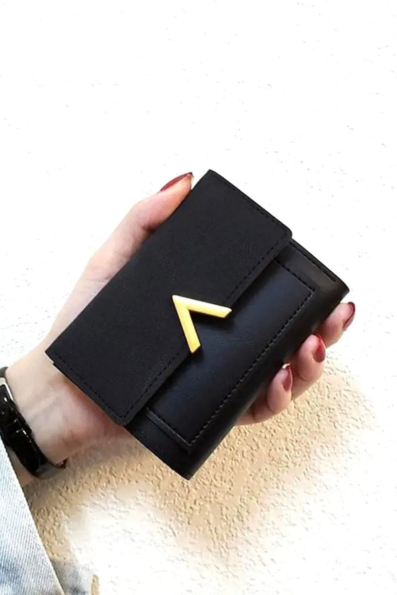 Compact Trifold Wallet - Lily Bloom