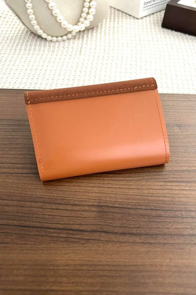 Compact Trifold Wallet - Lily Bloom