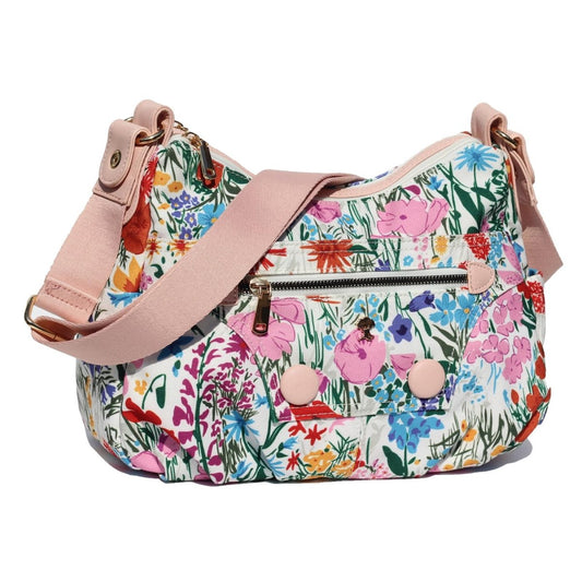 Crossbody Bag with 2 Detachable Straps - Lily Bloom