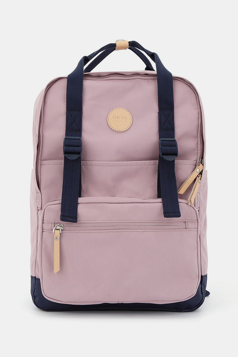 Waterproof Canvas Backpack Bag with Side Pockets - Lily Bloom Store