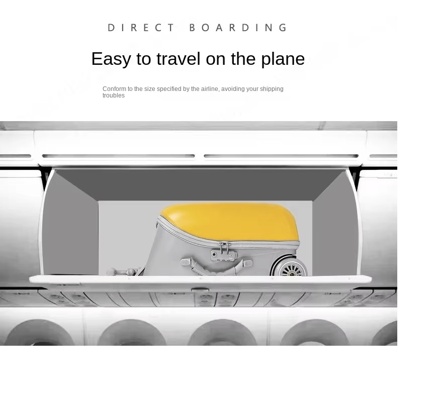 Family Travel Trolley: Smart & Portable Luggage - Lily Bloom